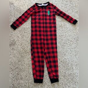 Patpat pajamas child size 8-9 Y buffalo plaid 1 piece new condition